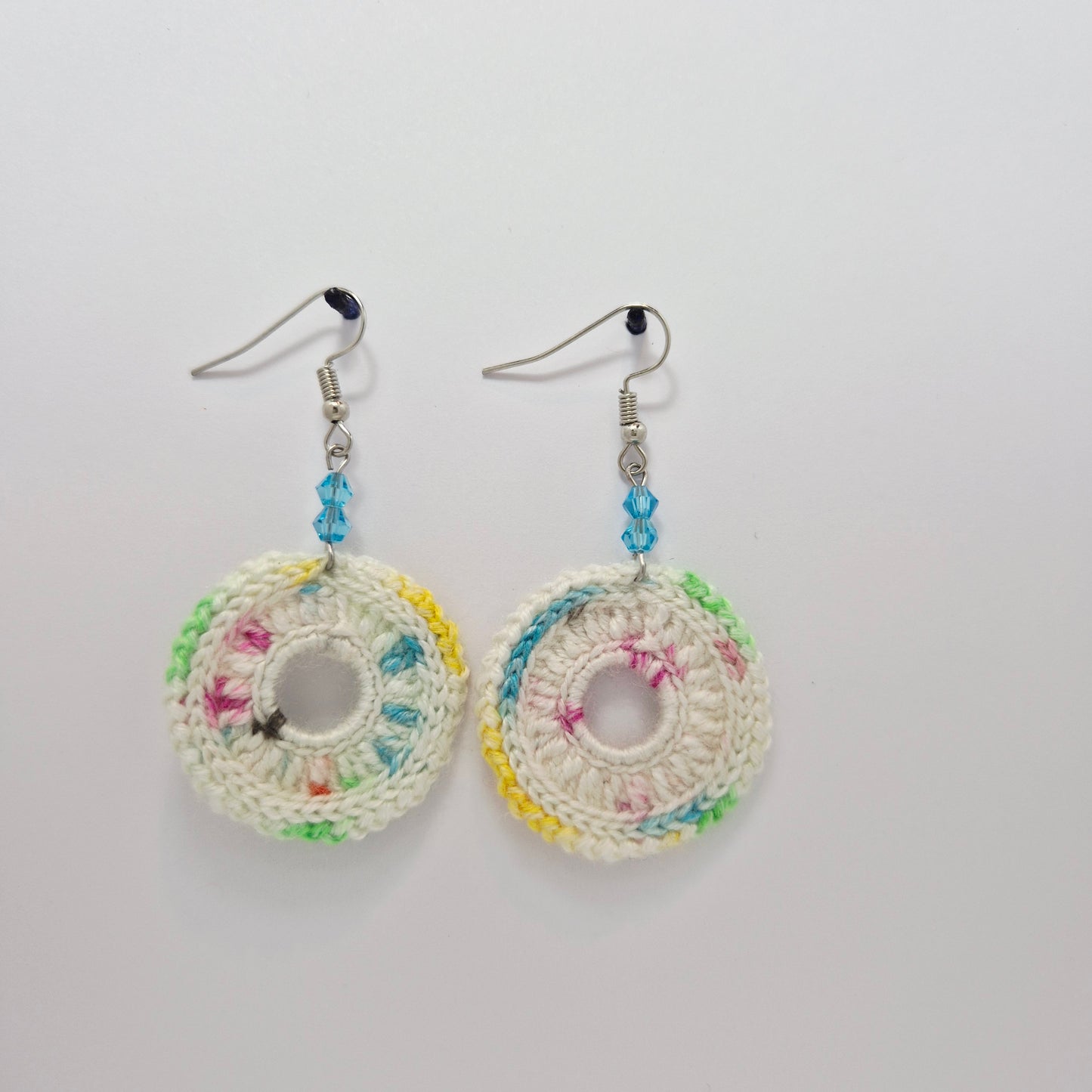 CrocheEarrings - Cute Colorful ring Design