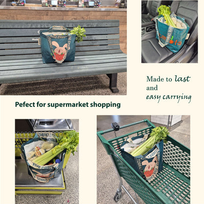 Shopping bag Five Carrots Large