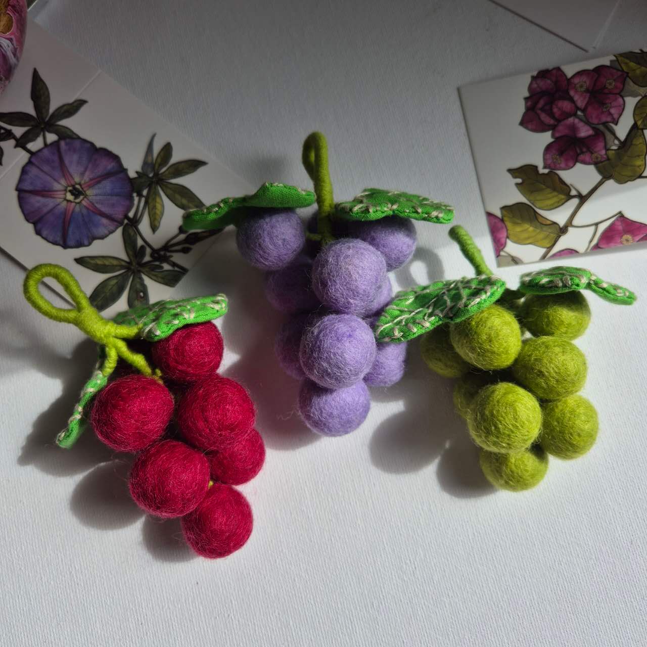 Handmade Grape Charm - Good Luck & Blessings charms