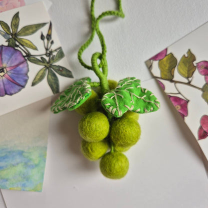 Handmade Grape Charm - Good Luck & Blessings charms