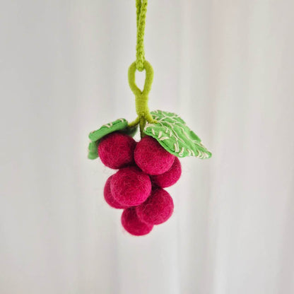 Handmade Grape Charm - Good Luck & Blessings charms