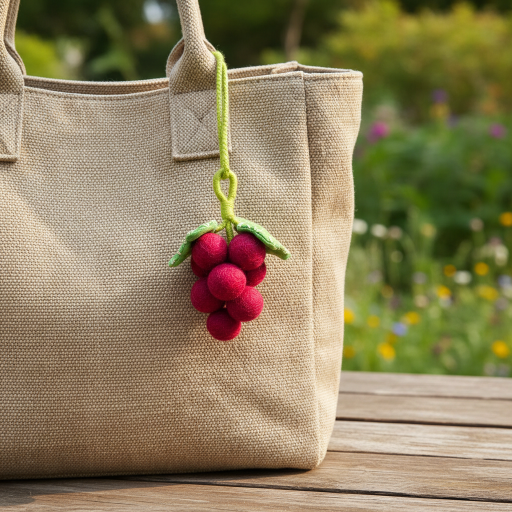 Handmade Grape Charm - Good Luck & Blessings charms