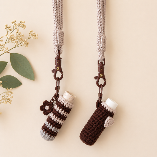 Handmade Lanyard & Lipstick Holder Gift Set