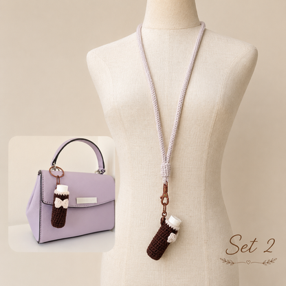 Handmade Lanyard & Lipstick Holder Gift Set