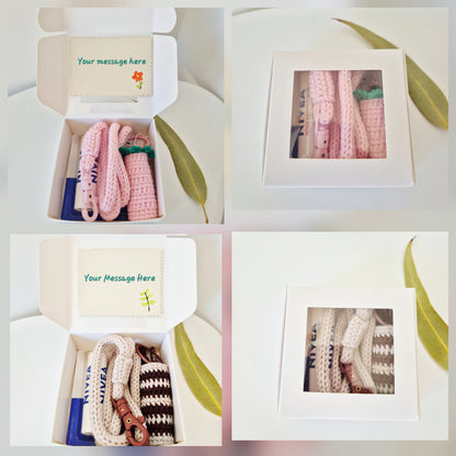 Handmade Lanyard & Lipstick Holder Gift Set