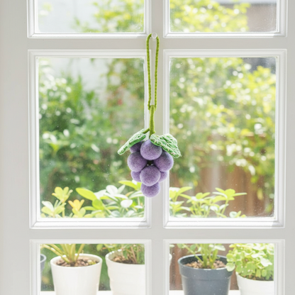 Handmade Grape Charm - Good Luck & Blessings charms